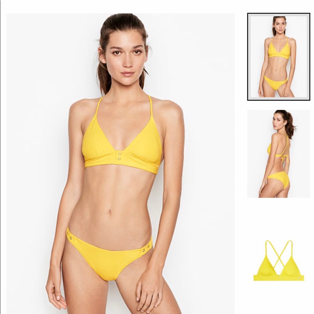 Bananamoon Yellow Bathing Suit Top